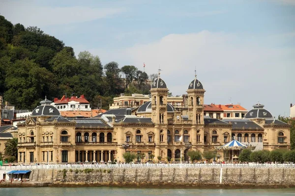 stock image Downtown of San Sebastian, Spain