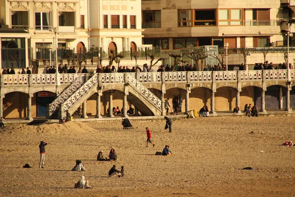 Centro San Sebastián España — Foto de Stock