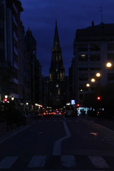 Centro San Sebastián España — Foto de Stock