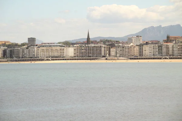 Centro San Sebastián España — Foto de Stock