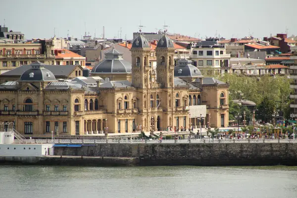 Centro San Sebastián España — Foto de Stock