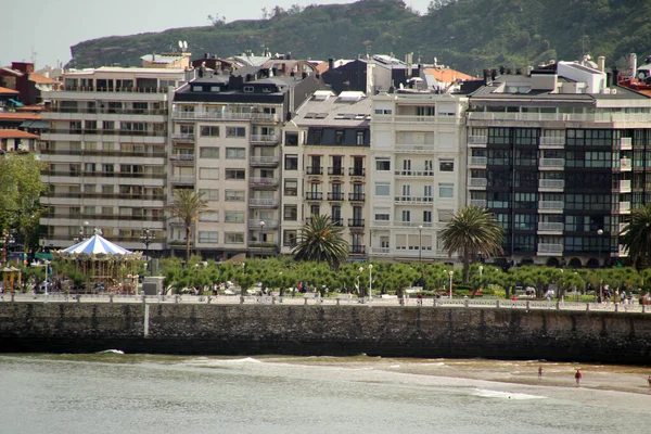 Centrum Van San Sebastian Spanje — Stockfoto