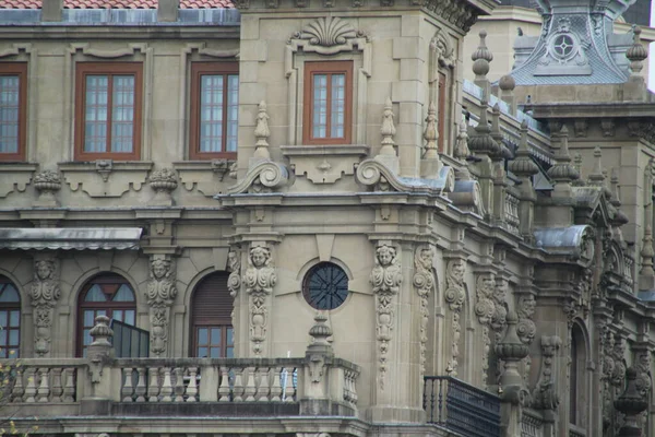 San Sebastian Spanya Şehir Merkezi — Stok fotoğraf