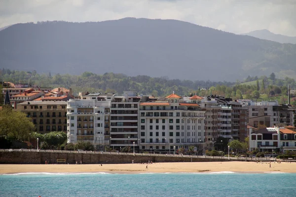 Κέντρο Του San Sebastian Ισπανία — Φωτογραφία Αρχείου