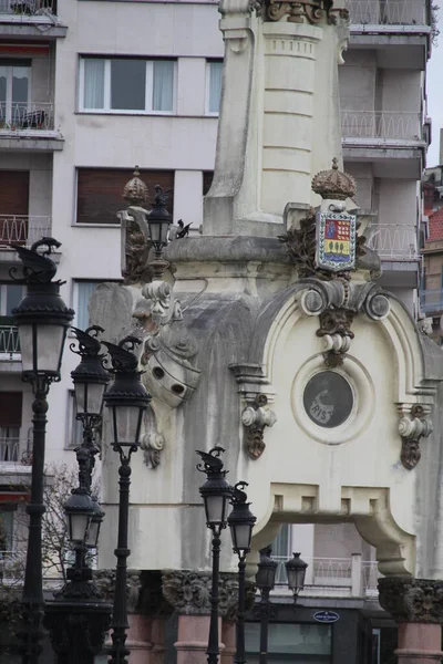 Centro San Sebastian Spagna — Foto Stock