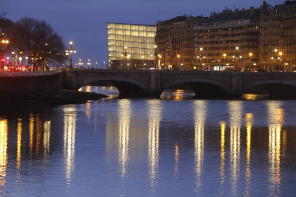 Centrum San Sebastian Hiszpania — Zdjęcie stockowe