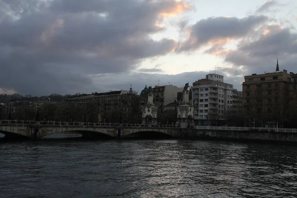 Centrum San Sebastian Španělsko — Stock fotografie