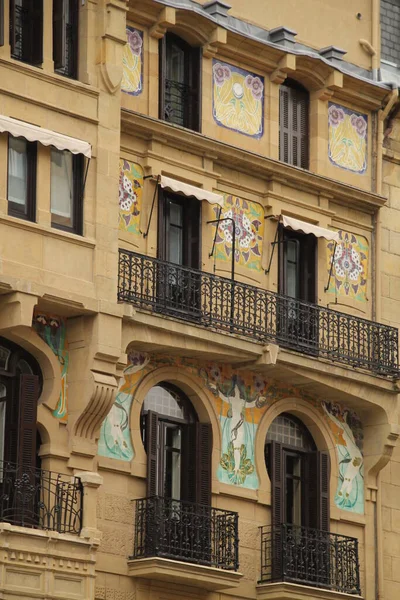 Stadtansichten Der Innenstadt Von San Sebastian — Stockfoto