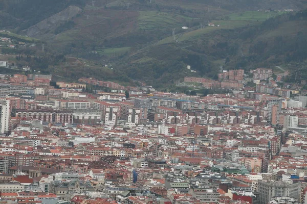 Gebäude Einem Viertel Von Bilbao — Stockfoto