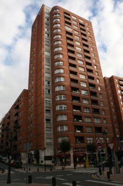 Bilbao mahallesinde bir bina.