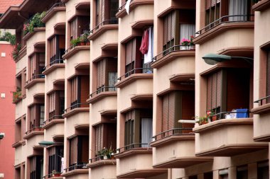 Bilbao mahallesinde bir bina.