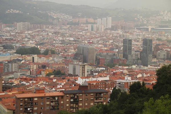 Immeuble Dans Quartier Bilbao — Photo