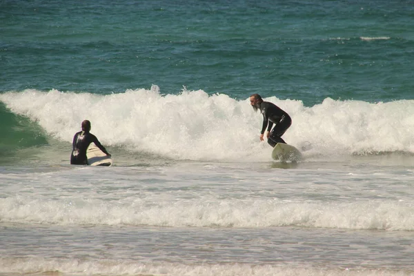 Surf Costa País Basco — Fotografia de Stock