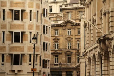 Londra şehrinin şehir manzarası