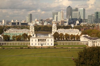 Londra şehir merkezi manzarası