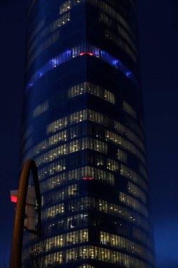 Bilbao şehrinin şehir manzarası