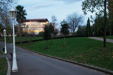 Bilbao şehrinin şehir manzarası