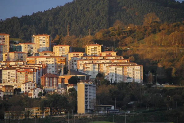 Városi Kilátás Város Bilbao — Stock Fotó