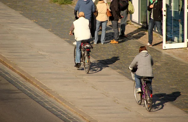 Ciclismo Entorno Urbano — Foto de Stock