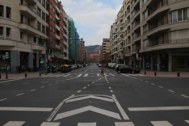 Bilbao mahallesinde bir bina.