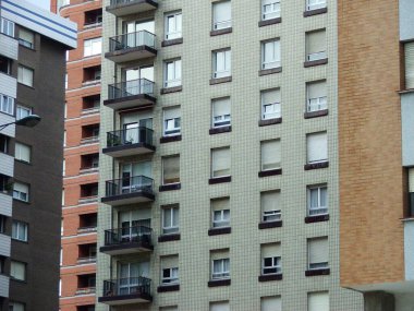 Bilbao mahallesinde bir bina.