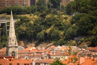 Bilbao mahallesinde bir bina.
