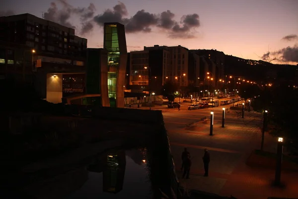 Gebäude Einem Viertel Von Bilbao — Stockfoto