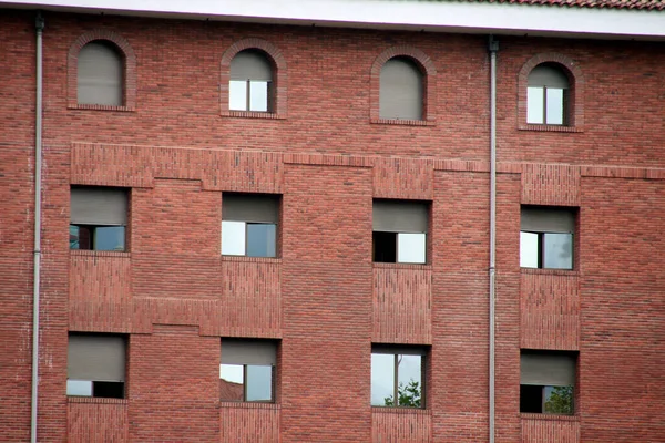 Gebäude Einem Viertel Von Bilbao — Stockfoto