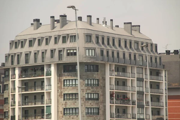 Здание Районе Бильбао — стоковое фото
