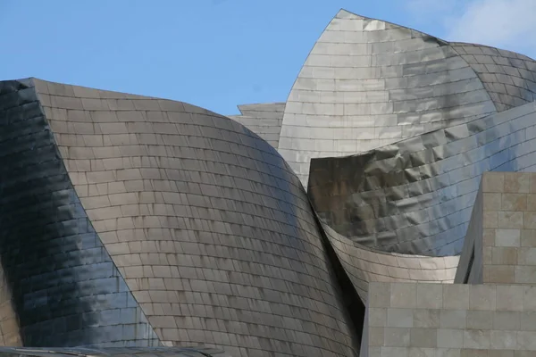 Gebäude Einem Viertel Von Bilbao — Stockfoto