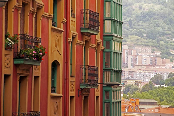 Building Neighborhood Bilbao — Stock Photo, Image