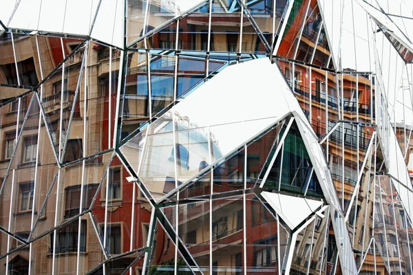 Immeuble Dans Quartier Bilbao — Photo