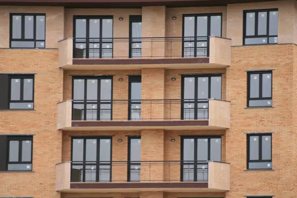 Edificio Barrio Bilbao — Foto de Stock