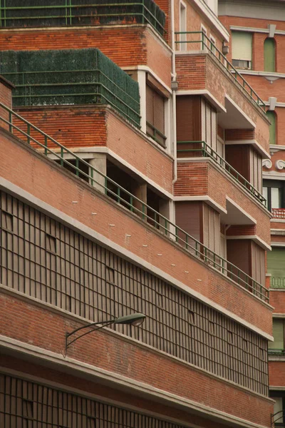 Edificio Barrio Bilbao —  Fotos de Stock