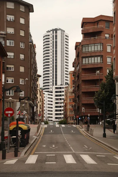 Edificio Barrio Bilbao — Foto de Stock