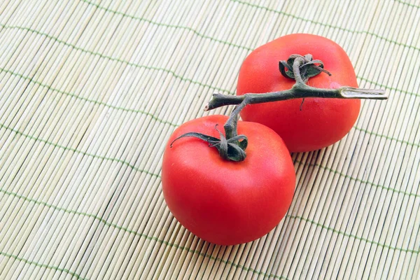 Tomates Uma Mesa — Fotografia de Stock