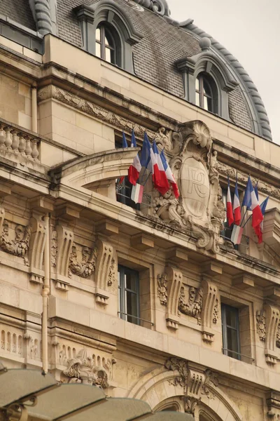 巴黎市的建筑遗产 — 图库照片