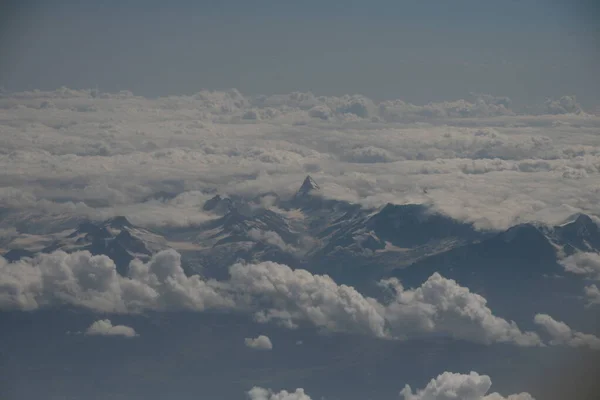 Vista Aérea Avião — Fotografia de Stock