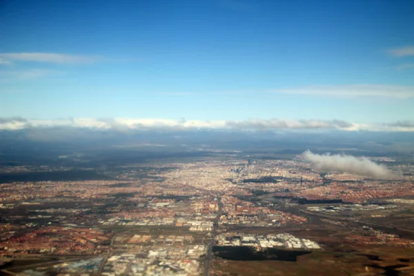 Luftaufnahme Aus Dem Flugzeug — Stockfoto