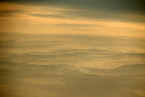 Vista Aérea Desde Avión — Foto de Stock