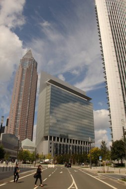 Frankfurt 'ta bir bina.