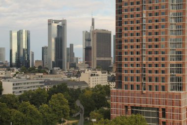 Frankfurt 'ta bir bina.