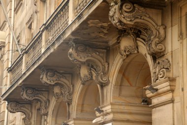 Frankfurt 'ta bir bina.