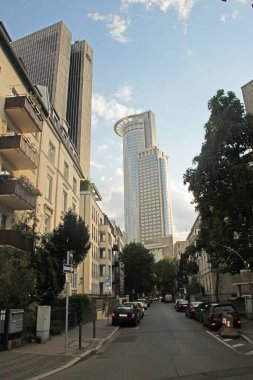 Frankfurt 'ta bir bina.