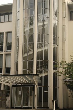 Frankfurt 'ta bir bina.