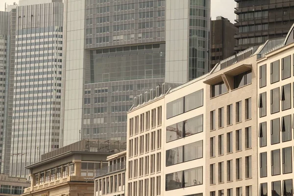 Edificio Centro Frankfurt —  Fotos de Stock