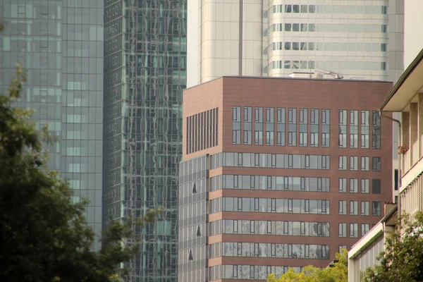 Byggnad Centrala Frankfurt — Stockfoto