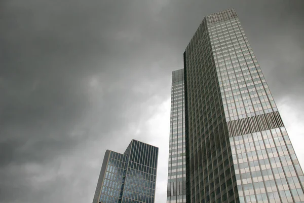 Byggnad Centrala Frankfurt — Stockfoto