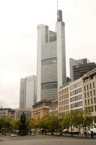 Edificio Centro Frankfurt —  Fotos de Stock
