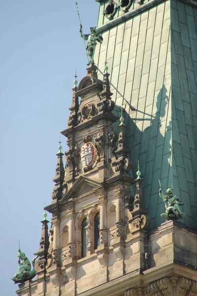 Edificio Centro Hamburgo — Foto de Stock